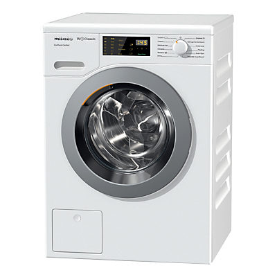 Miele WDD020 Freestanding Eco Washing Machine, 8kg Load, A+++ Energy Rating, 1400rpm Spin, White